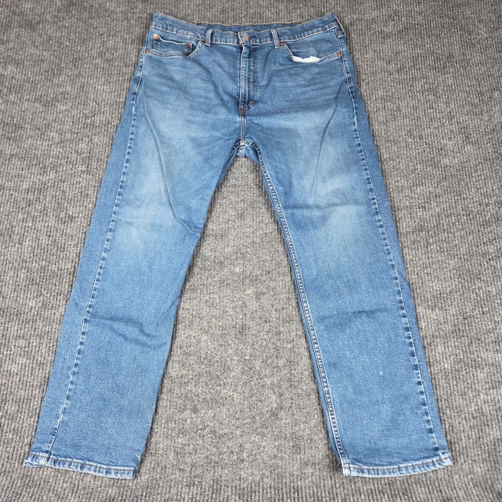 Levi's 505 Regular Fit Straight Leg Blue Jeans Mens W38 L30